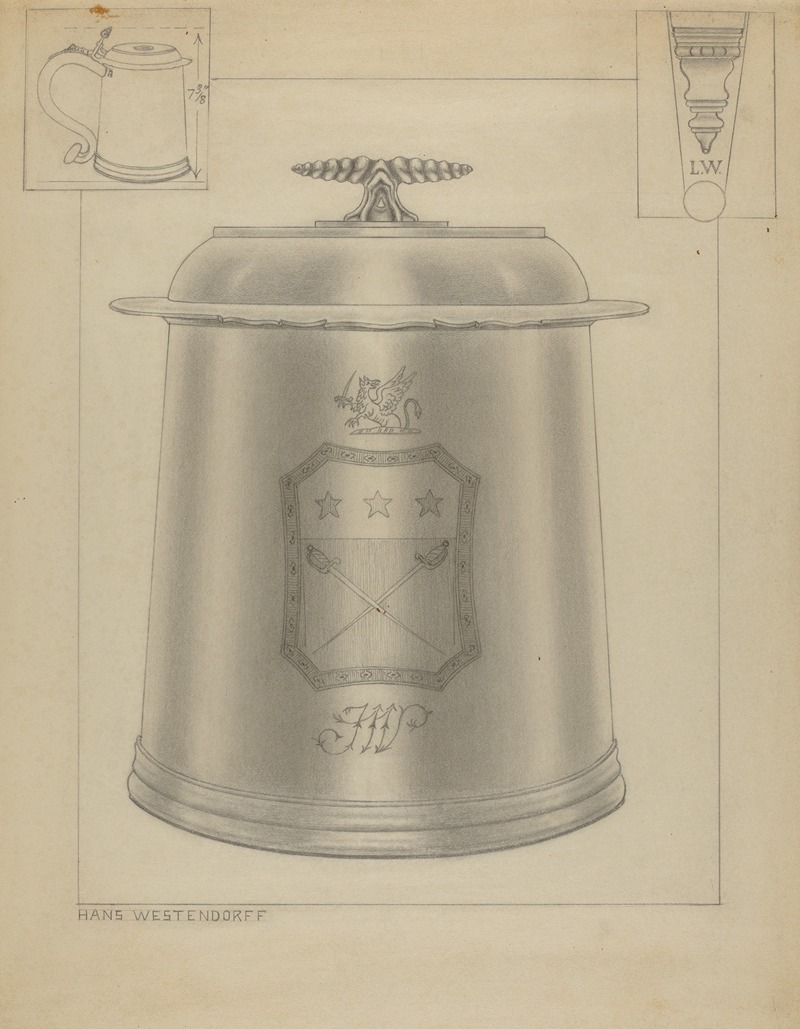 Hans Westendorff - Silver Tankard