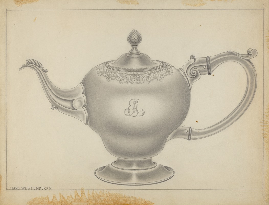 Hans Westendorff - Silver Teapot