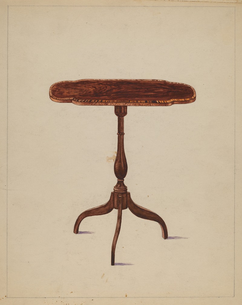 Hans Westendorff - Table