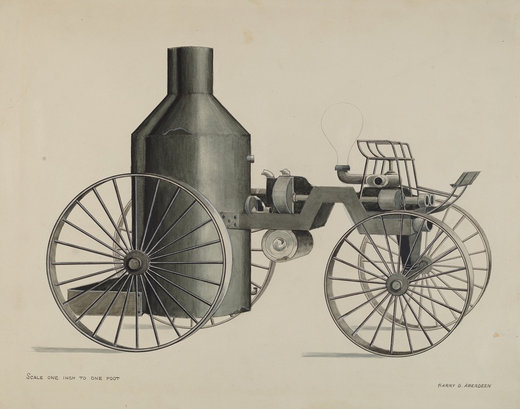 Harry G. Aberdeen - Iron Steam Fire Engine
