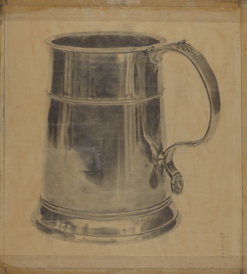 Harry Goodman - Pewter Mug