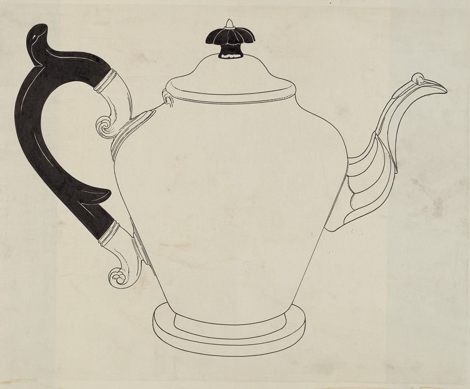 Harry Goodman - Pewter Teapot