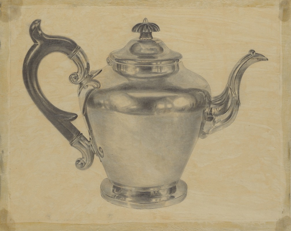 Harry Goodman - Pewter Teapot