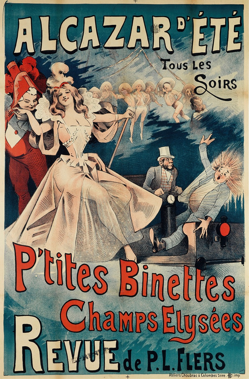 Alfred Choubrac - P’tites Binettes,Champs Elysées