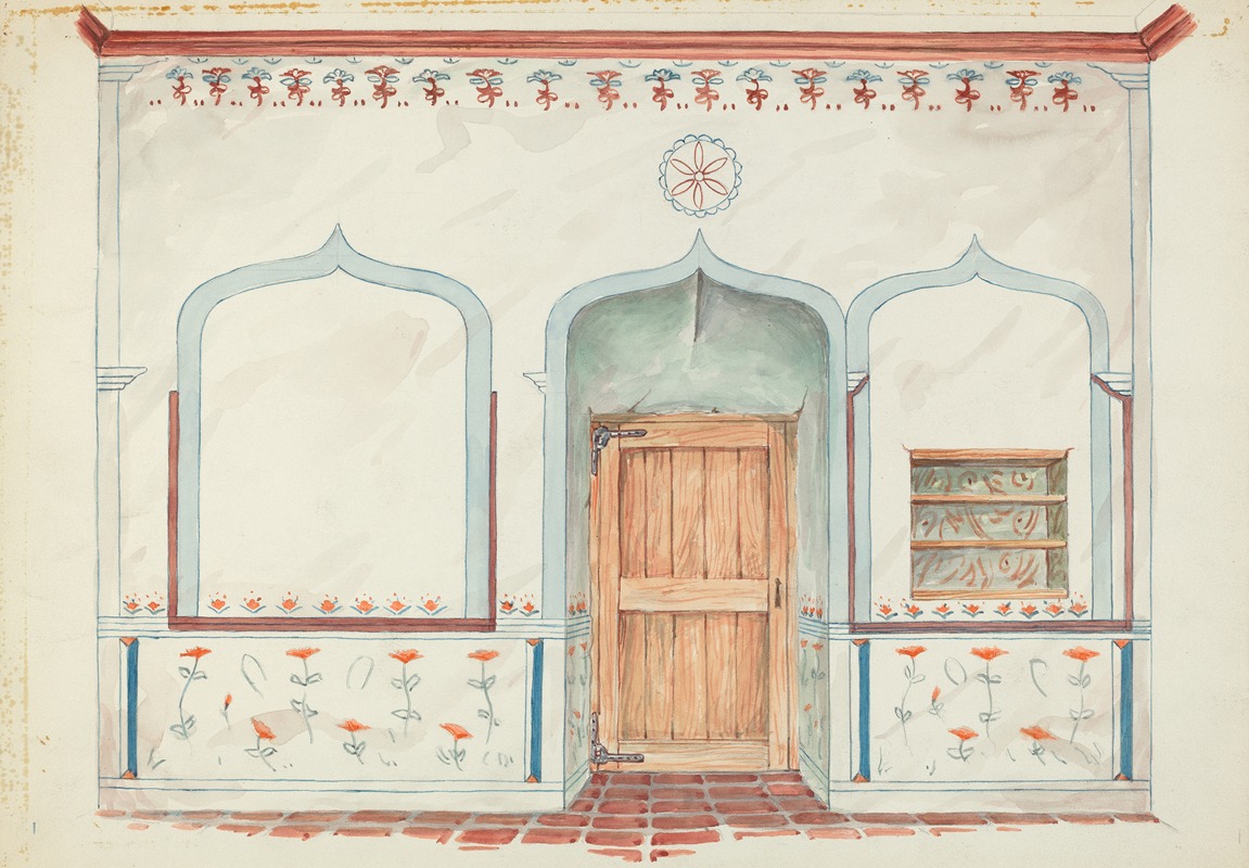 Harry Mann Waddell - Wall Painting
