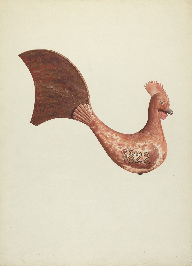 Hazel Hyde - Cock Weather Vane