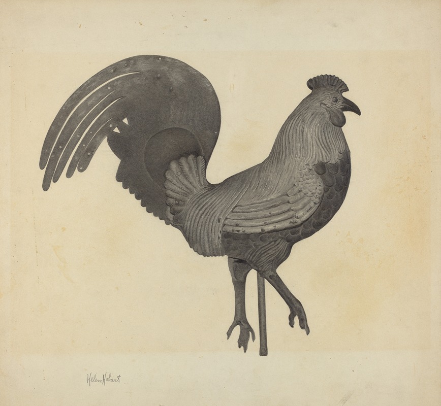 Helen Hobart - Weather Vane – Cock