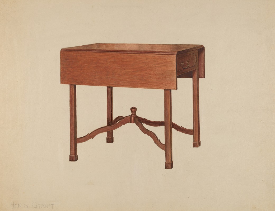 Henry Granet - Pembroke Table
