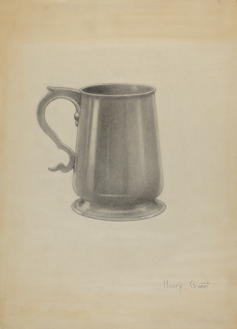 Henry Granet - Silver Mug