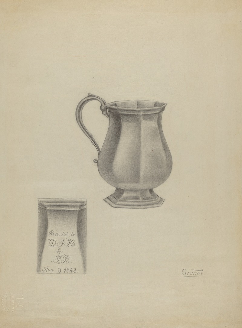 Henry Granet - Silver Mug