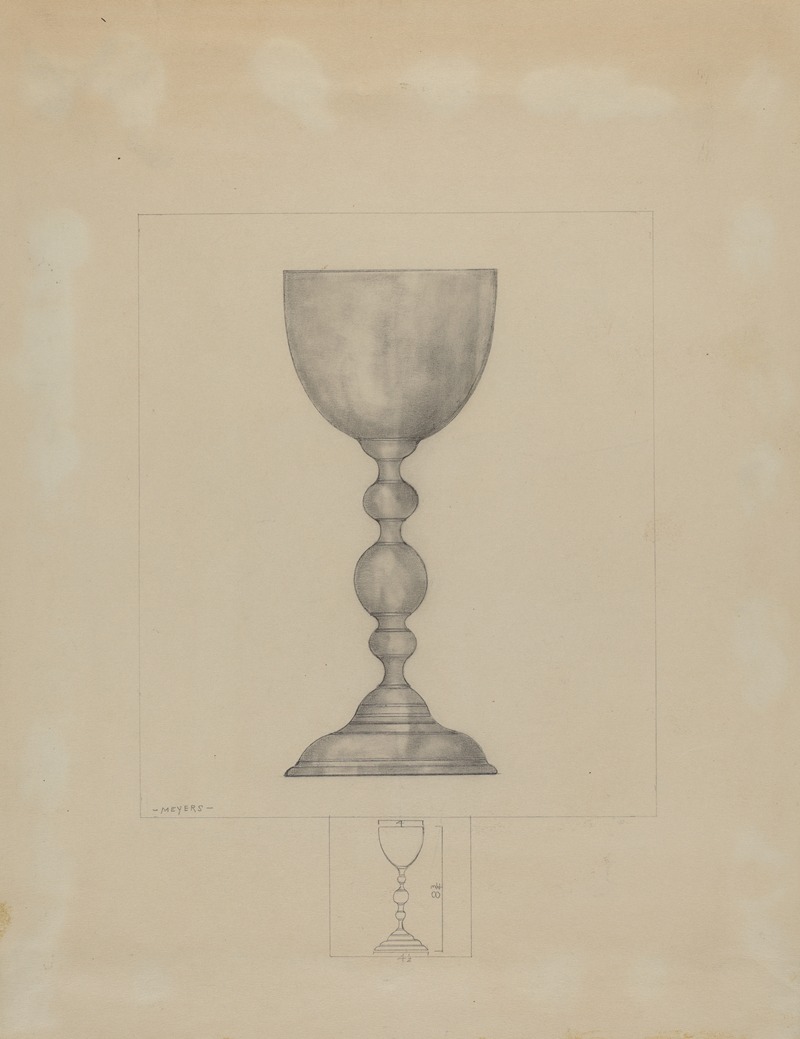 Henry Meyers - Pewter Chalice