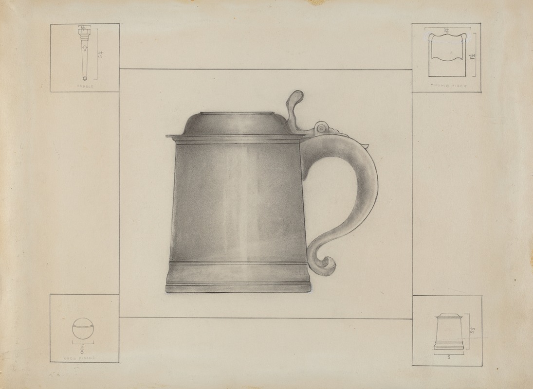 Henry Meyers - Pewter Tankard