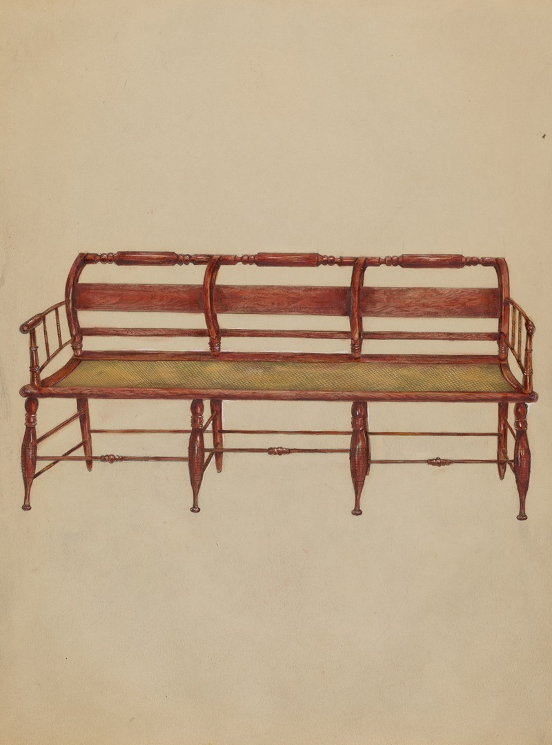 Henry Meyers - Settee or Hall Seat
