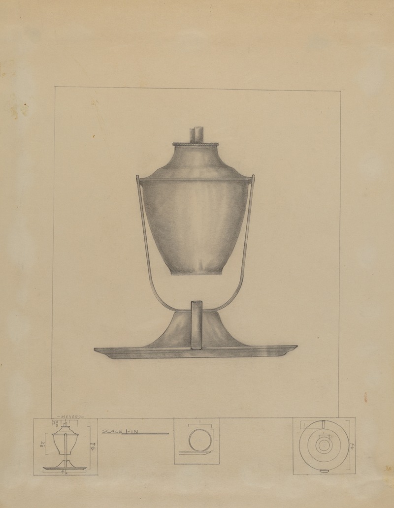 Henry Meyers - Whale Oil Lamp