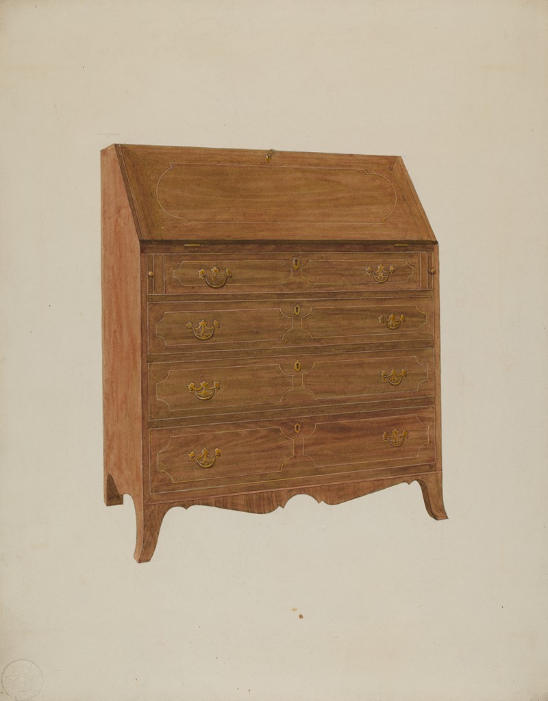 Henry Moran - Desk-White Oak