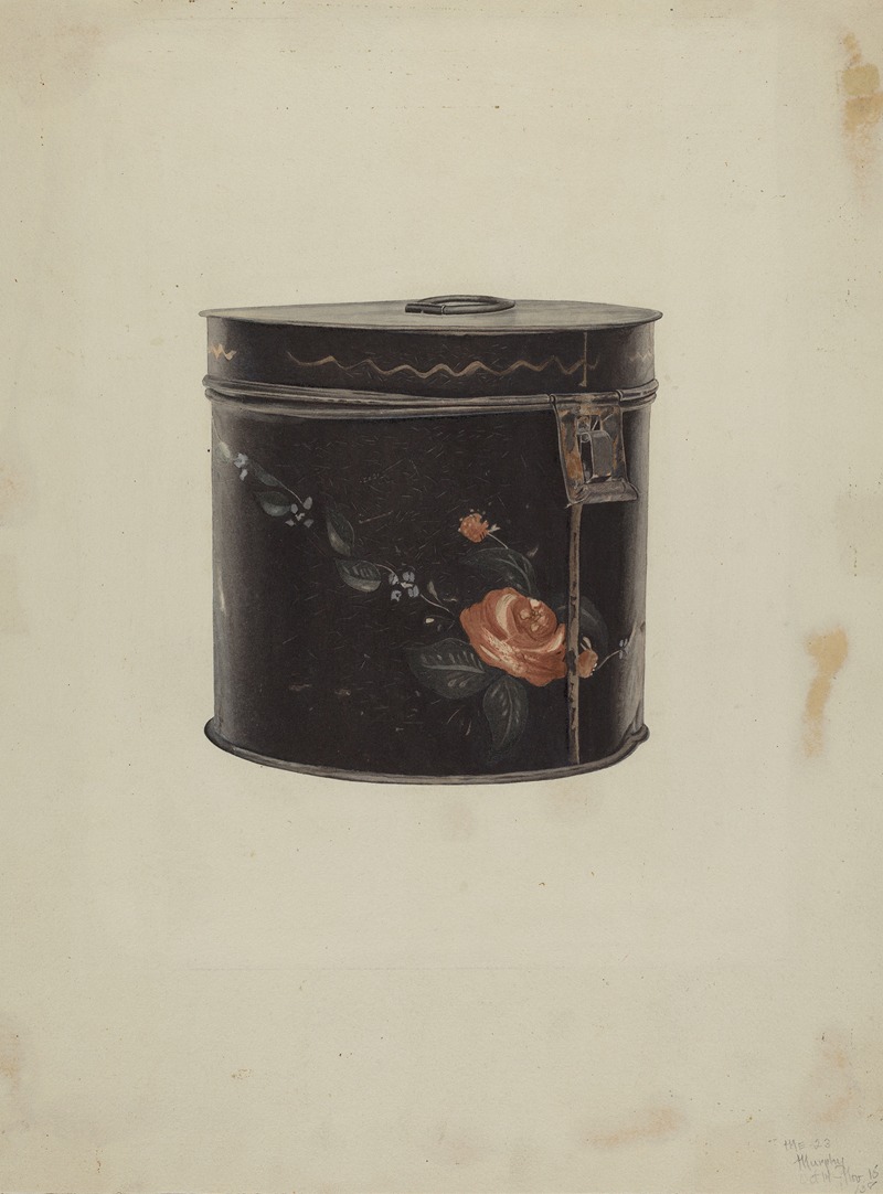 Henry Murphy - Toleware Tea Cannister
