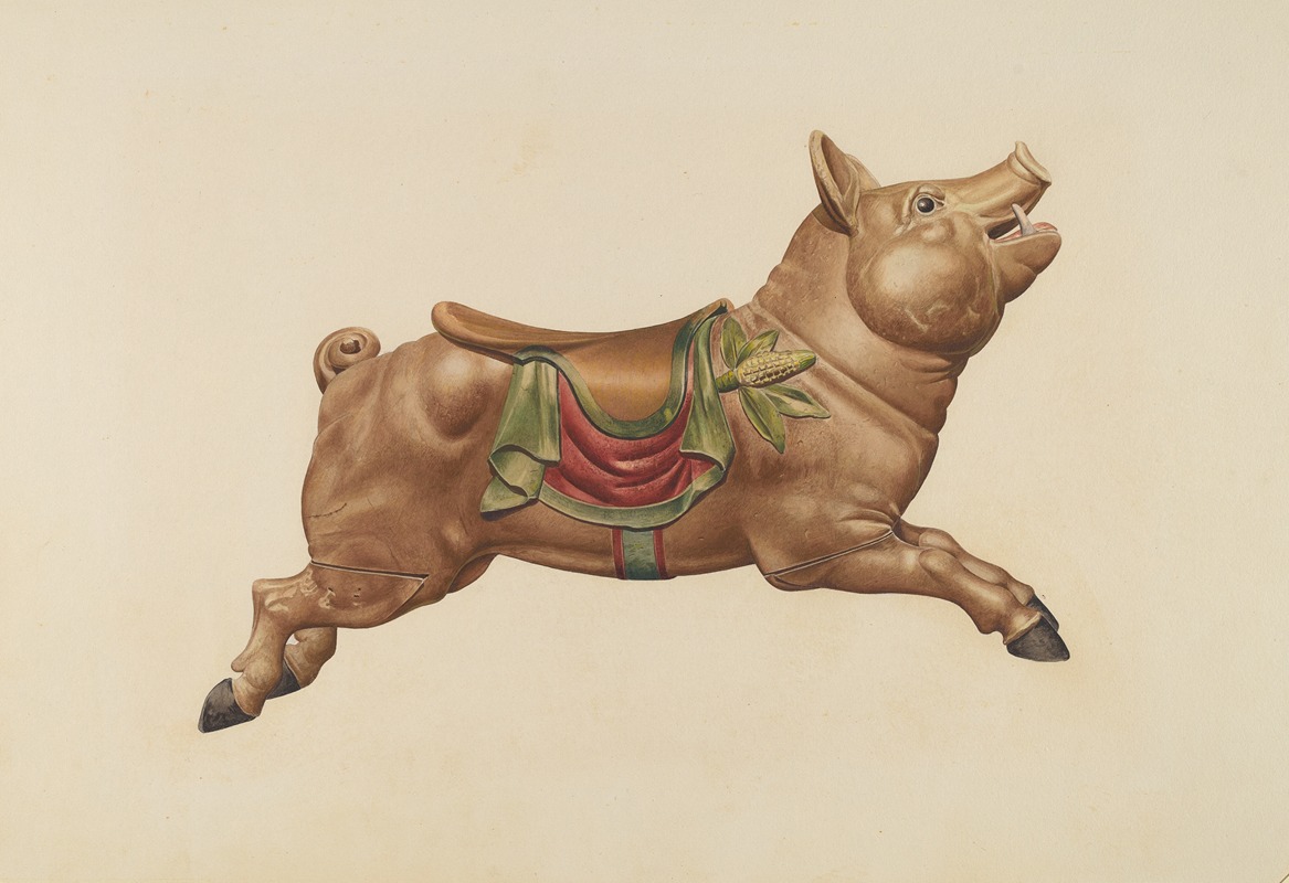 Henry Tomaszewski - Carousel Pig