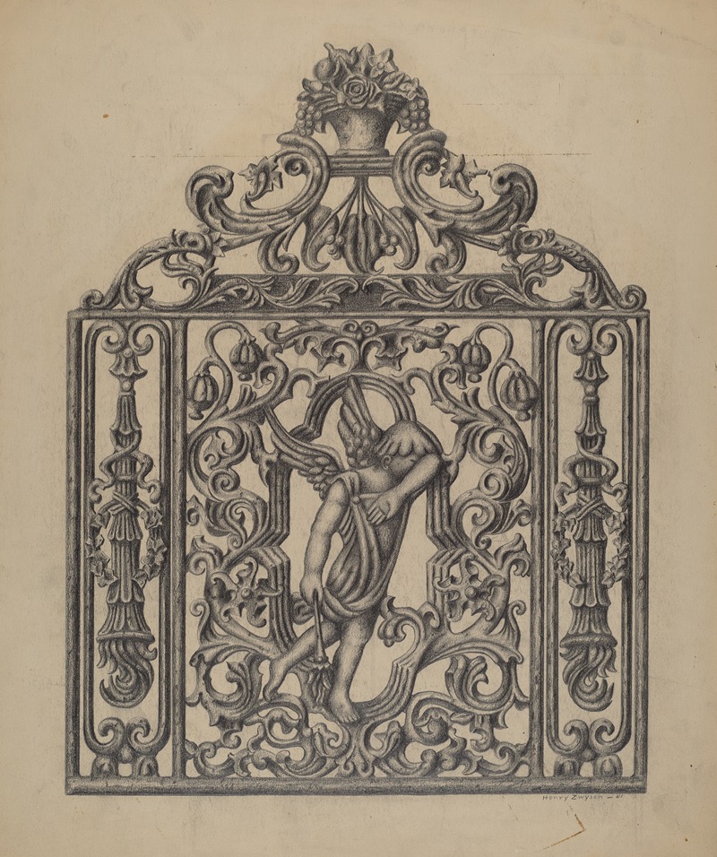 Henry Zwysen - Cast Ornament