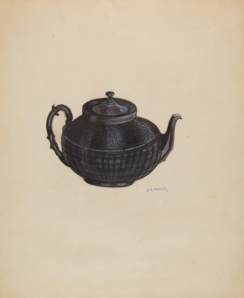 Herbert Marsh - Wedgewood Teapot