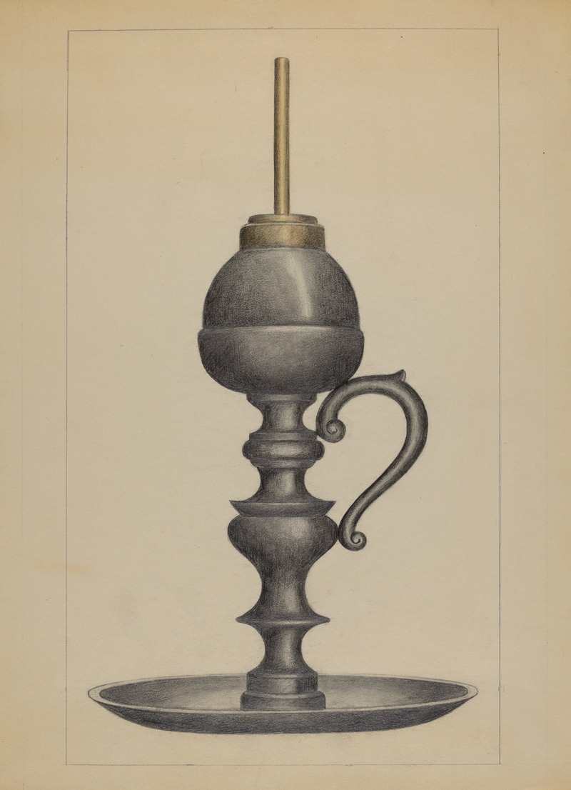 Herman Bader - Camphene Lamp