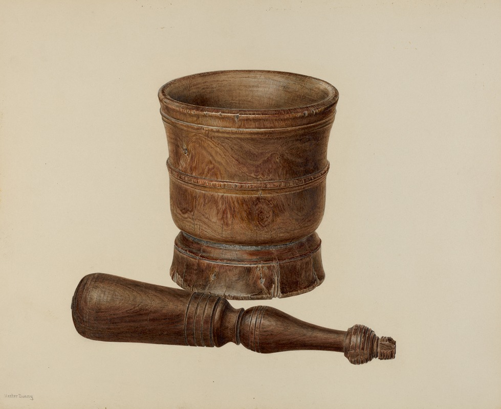 Hester Duany - Mortar and Pestle