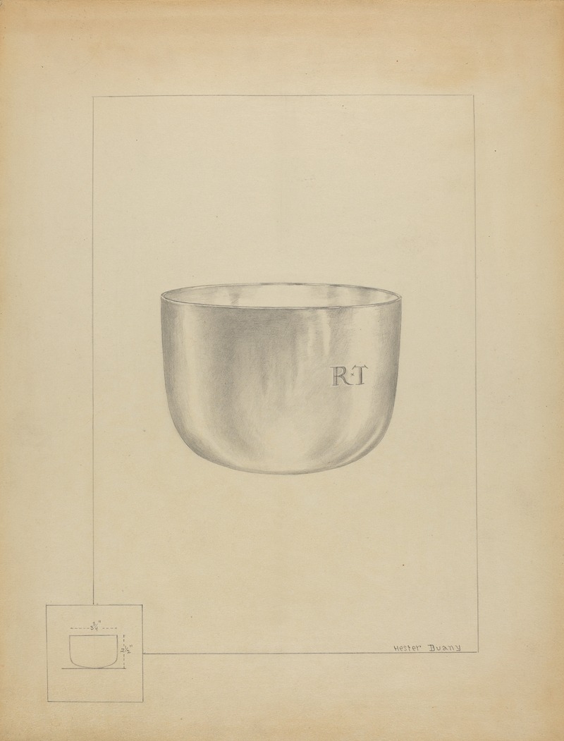 Hester Duany - Silver Bowl