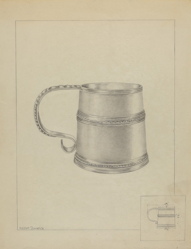 Hester Duany - Silver Mug