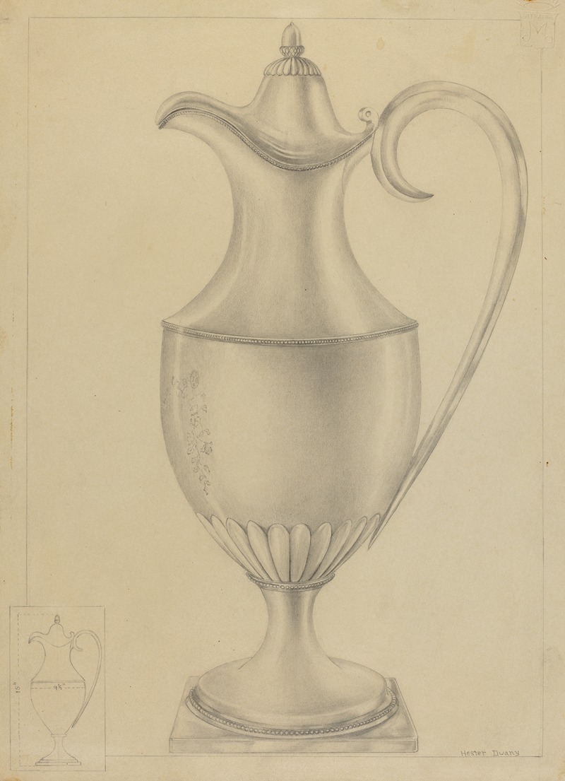 Hester Duany - Silver Pitcher