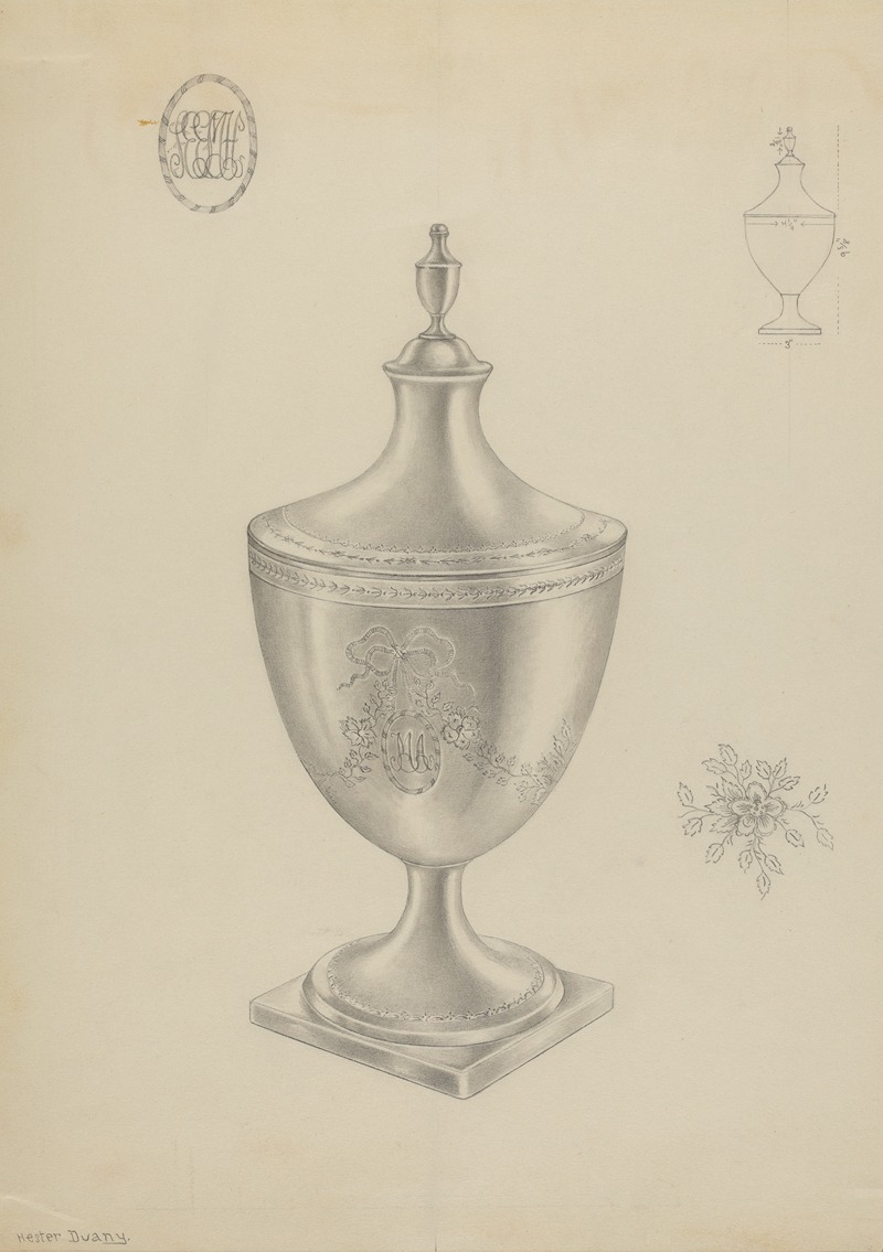 Hester Duany - Silver Sugar Bowl