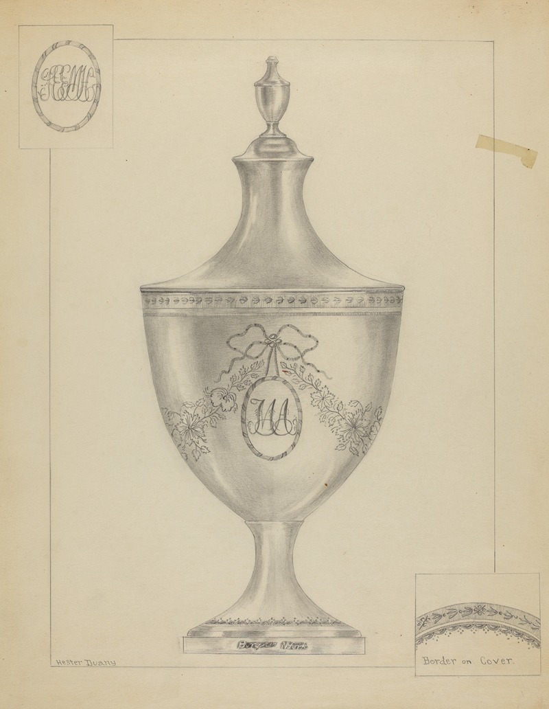 Hester Duany - Silver Sugar Bowl