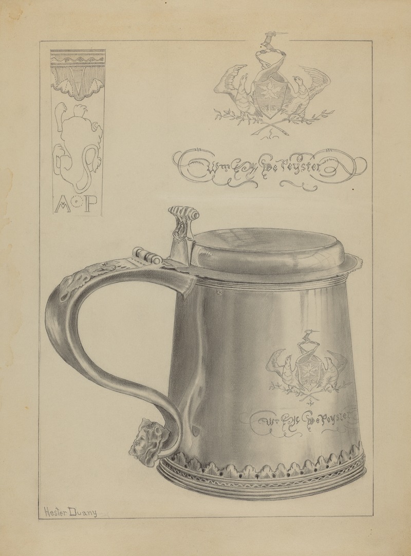 Hester Duany - Silver Tankard