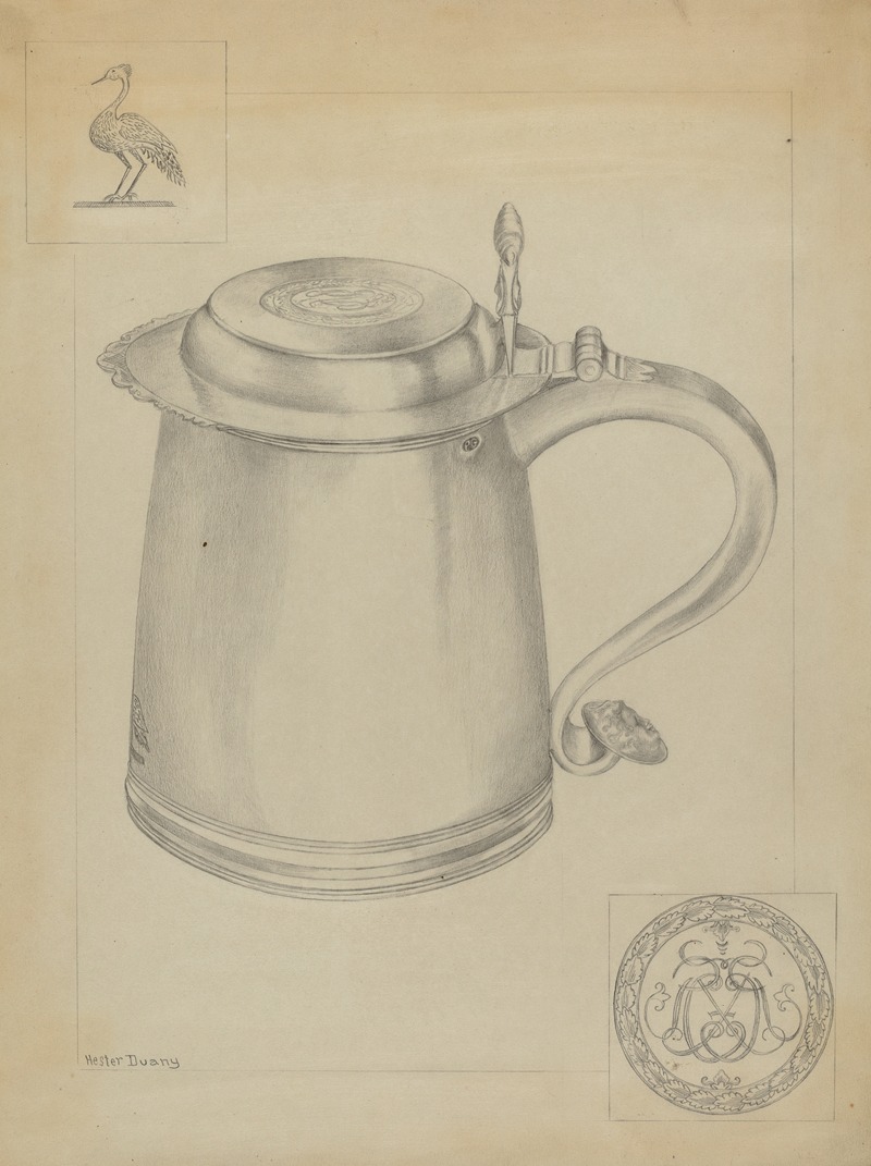 Hester Duany - Silver Tankard