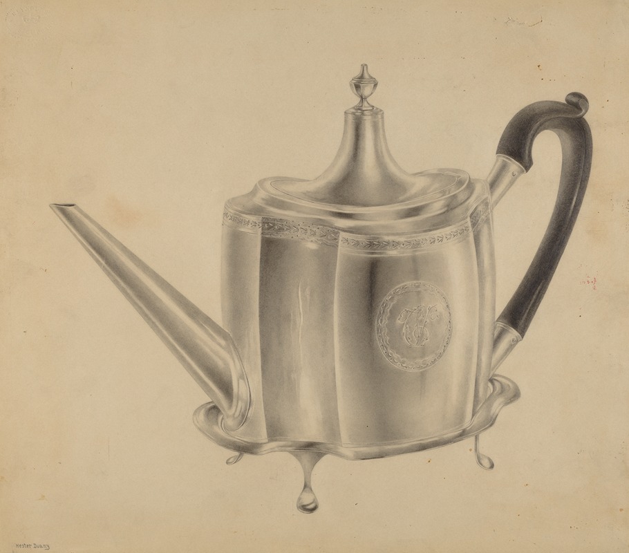 Hester Duany - Silver Teapot