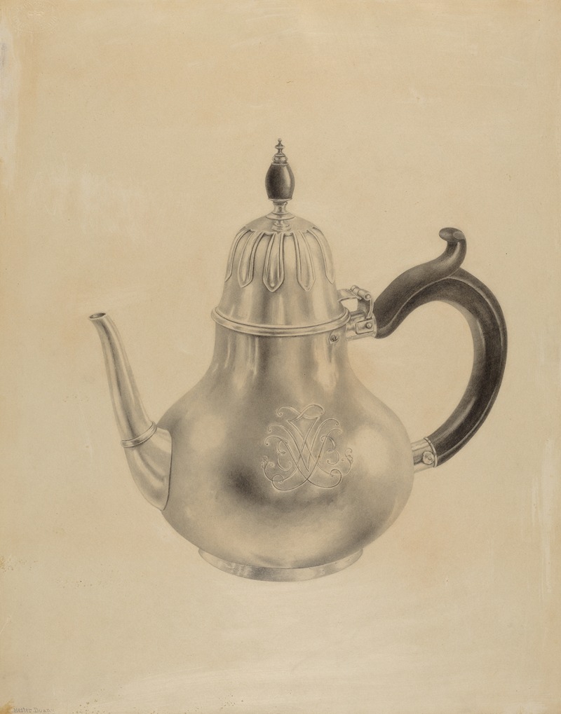 Hester Duany - Silver Teapot