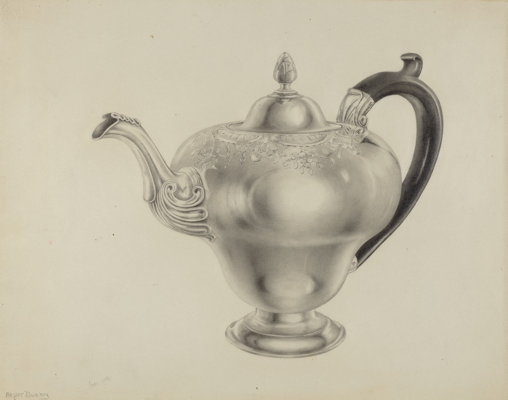 Hester Duany - Silver Teapot