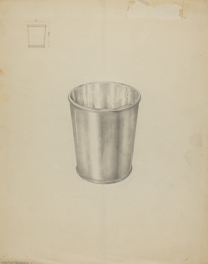 Hester Duany - Silver Tumbler