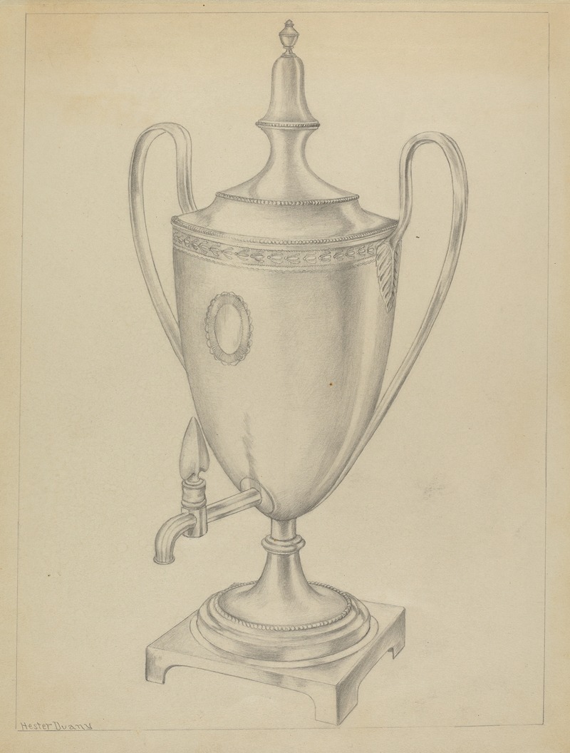 Hester Duany - Silver Urn