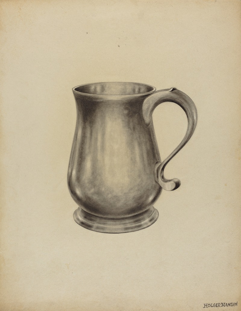 Holger Hansen - Silver Mug