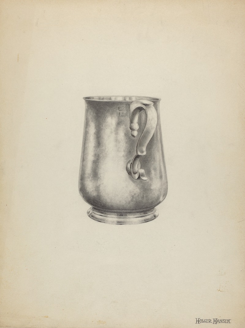 Holger Hansen - Silver Pitcher