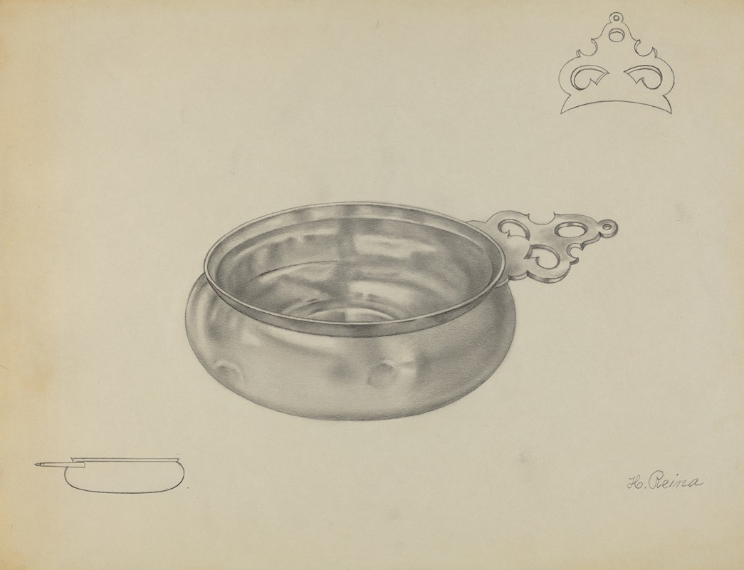 Horace Reina - Silver Porringer