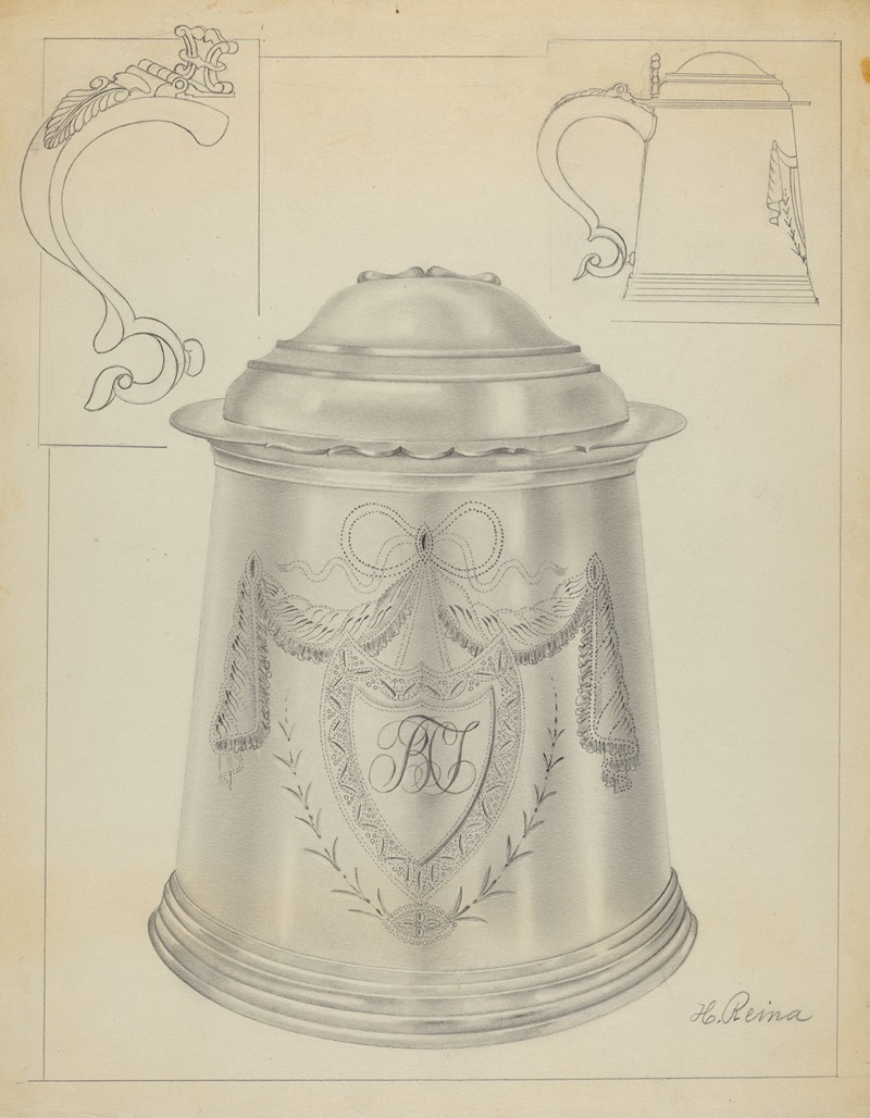 Horace Reina - Silver Tankard