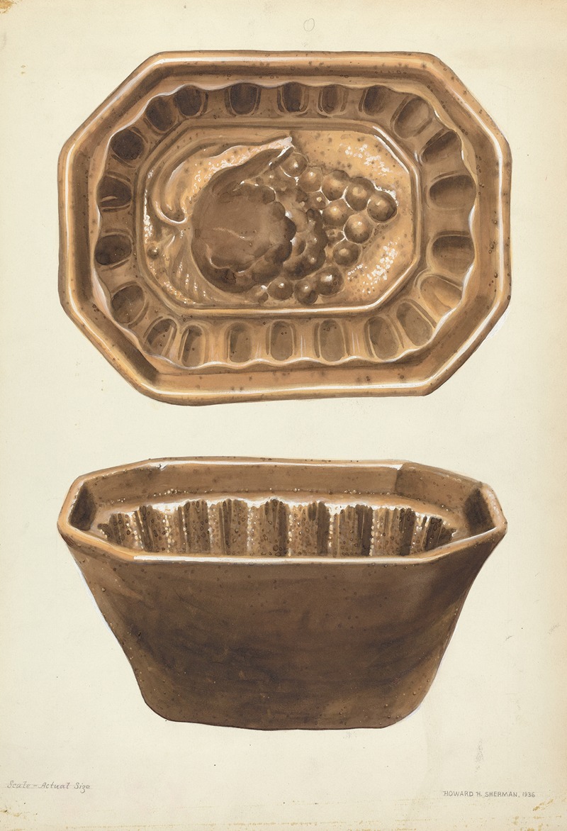 Howard H. Sherman - Crockery Mold