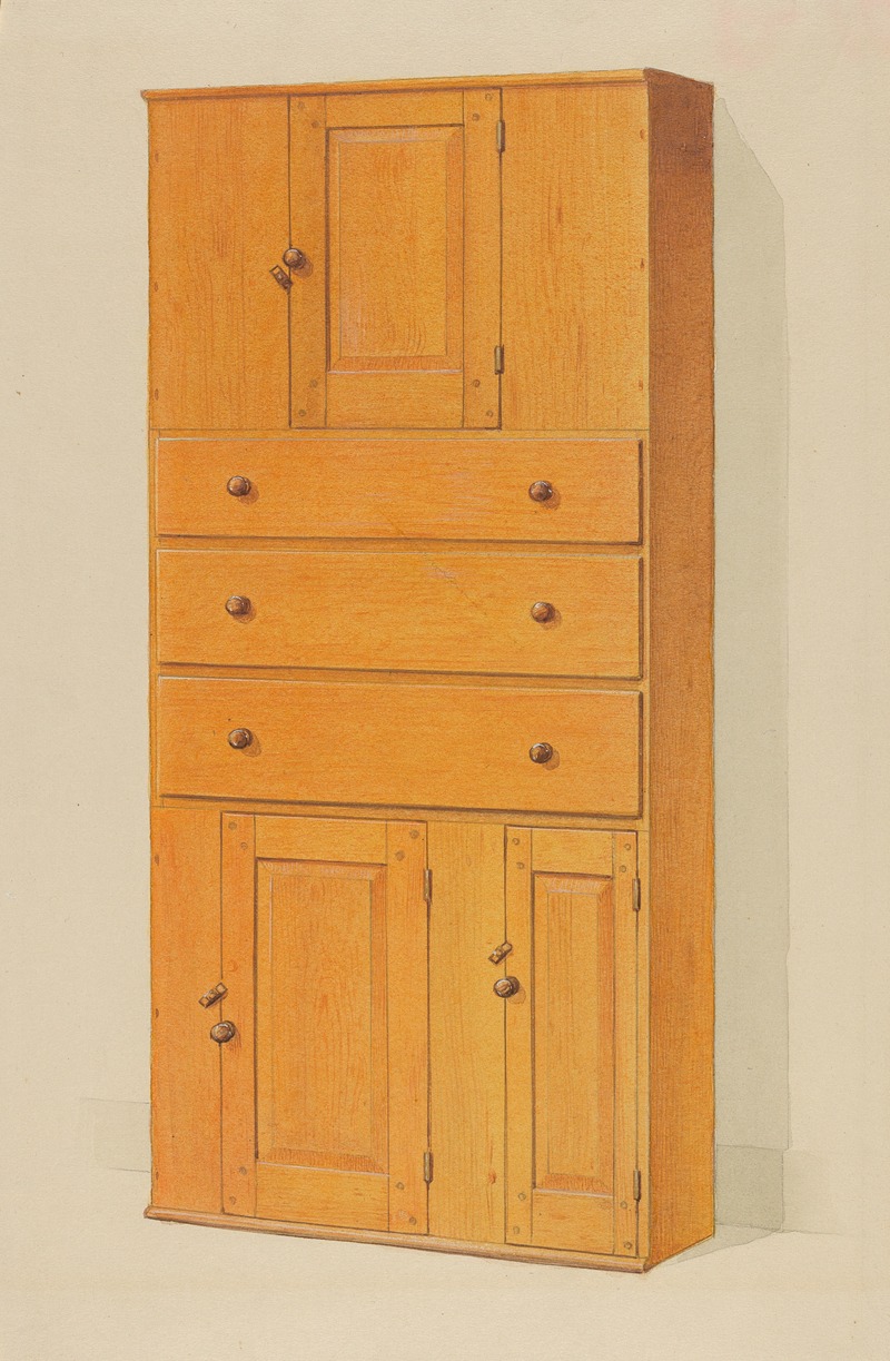 Howard Weld - Shaker Cupboard with Drawers