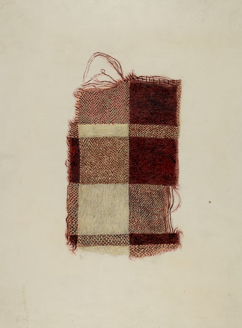 Hugh Clarke - Piece of Homespun Wool