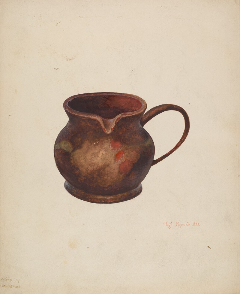 Hugh Ryan - Cream Pitcher