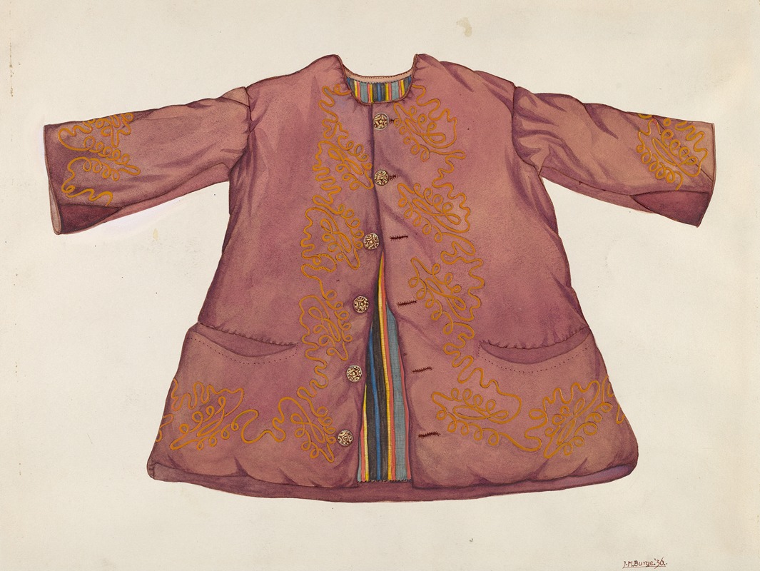 Irene M. Burge - Child’s Jacket