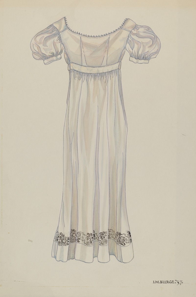 Irene M. Burge - Day Dress