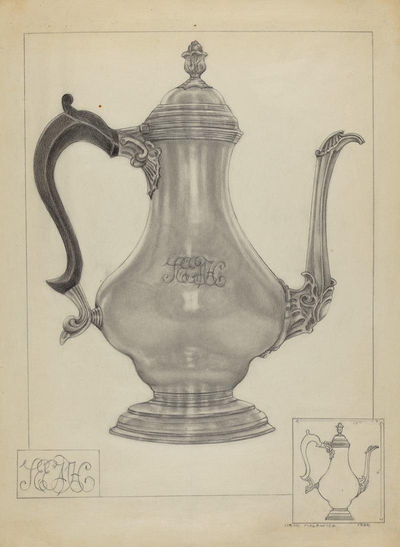 Irene Malawicz - Silver Coffee Pot