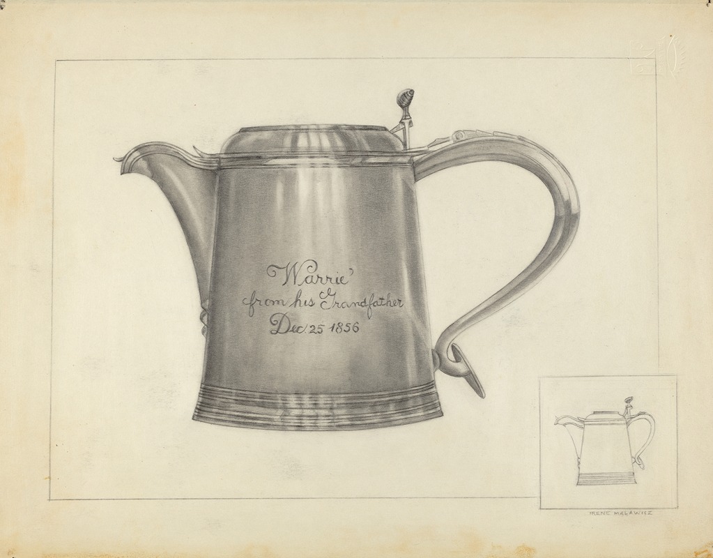 Irene Malawicz - Silver Tankard