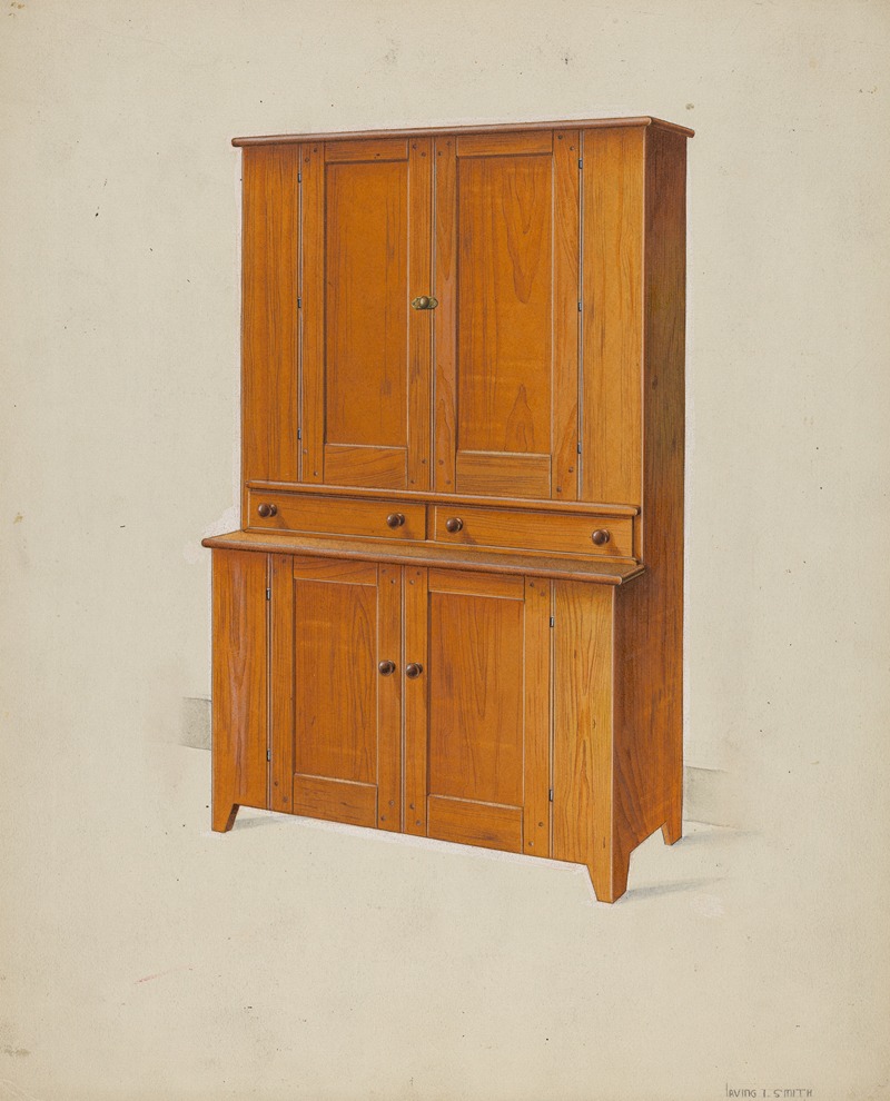 Irving I. Smith - Shaker Cupboard